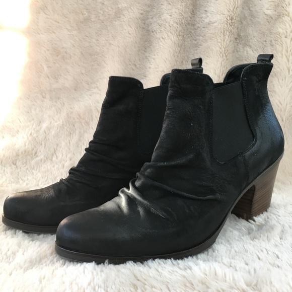 paul green black boots